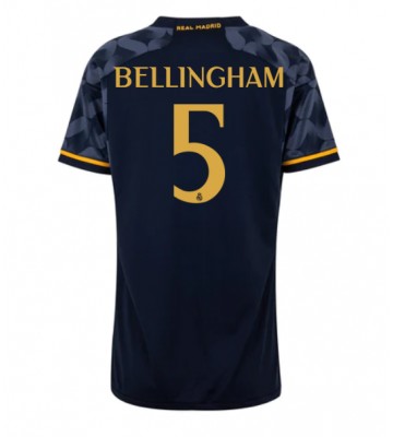 Real Madrid Jude Bellingham #5 Bortatröja Dam 2023-24 Kortärmad